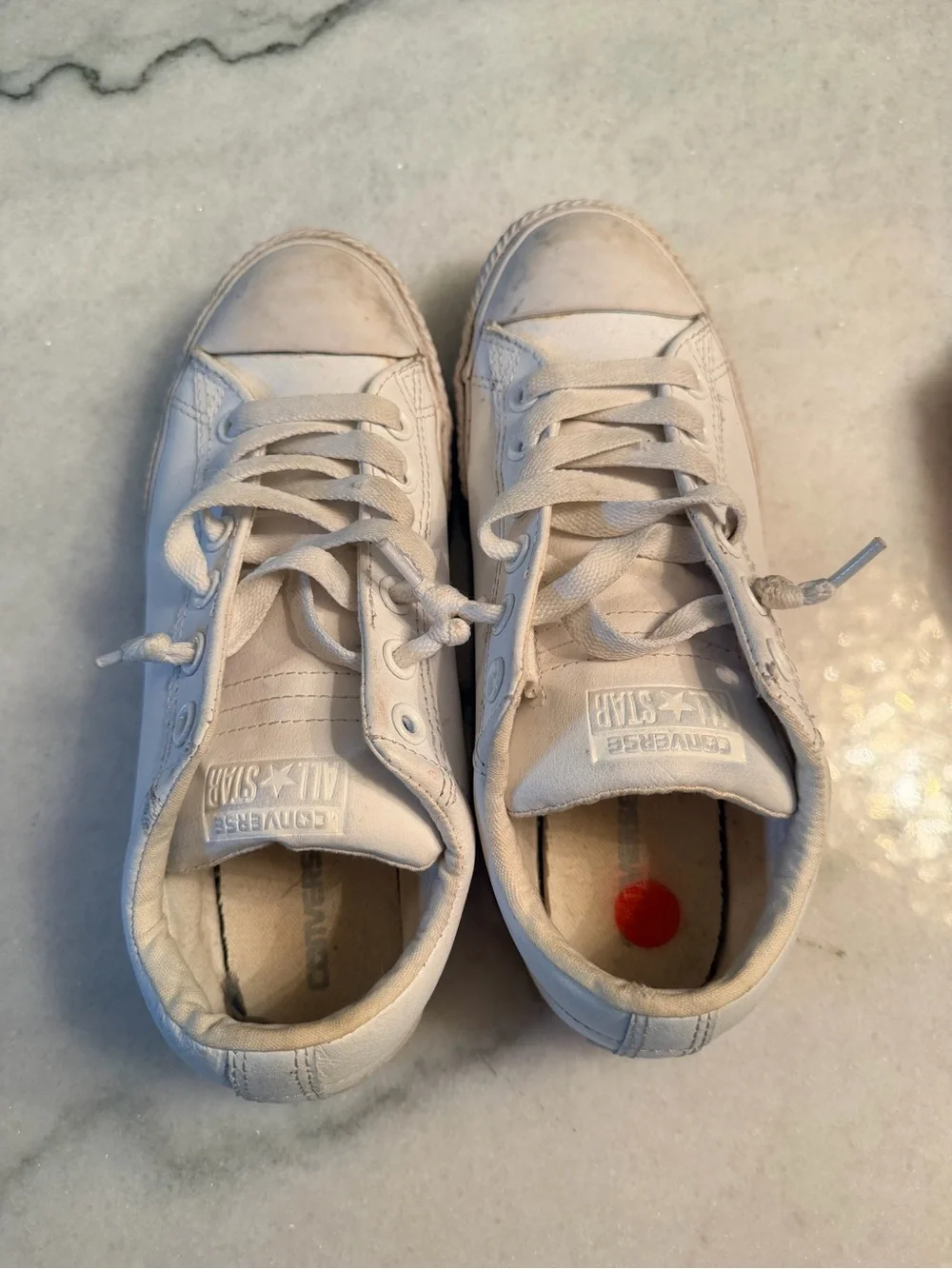 Converse Kids White Low-Top Sneakers